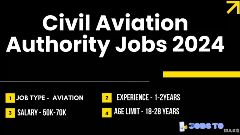 Civil Aviation Authority Jobs 2024