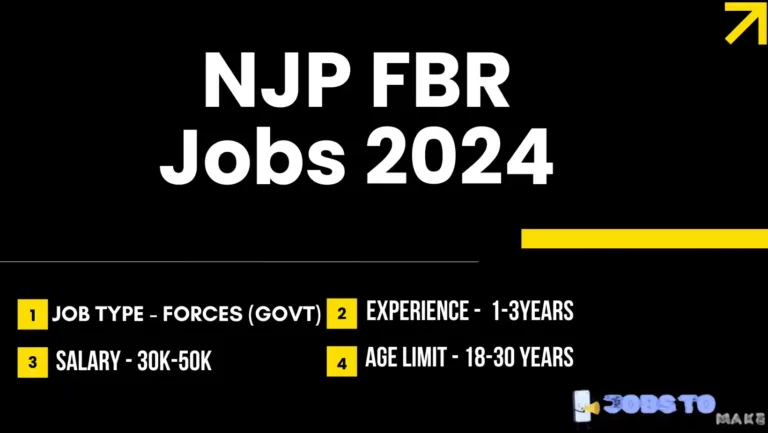 NJP FBR Jobs 2024