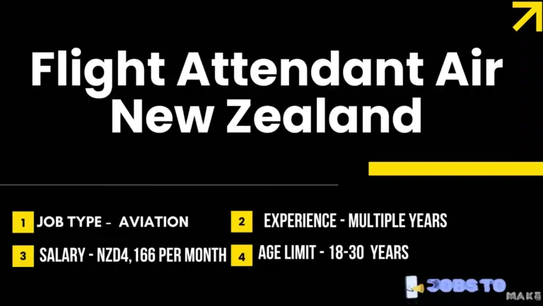 Flight Attendant Air New Zealand