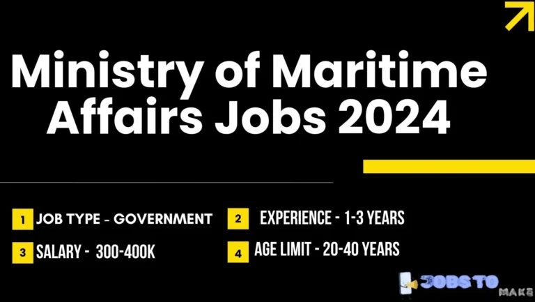 Ministry of Maritime Affairs Jobs