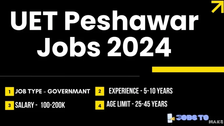 UET Peshawar Jobs