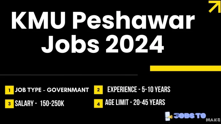 KMU Peshawar Jobs