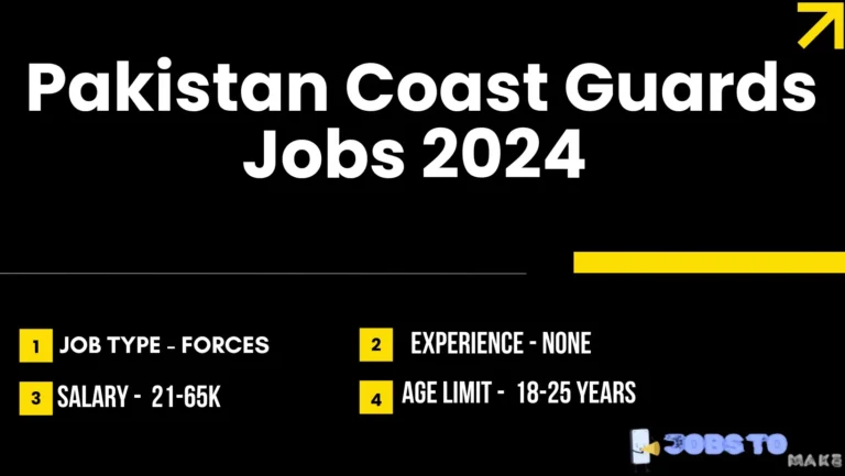 Pakistan Coast Guards Jobs 2024