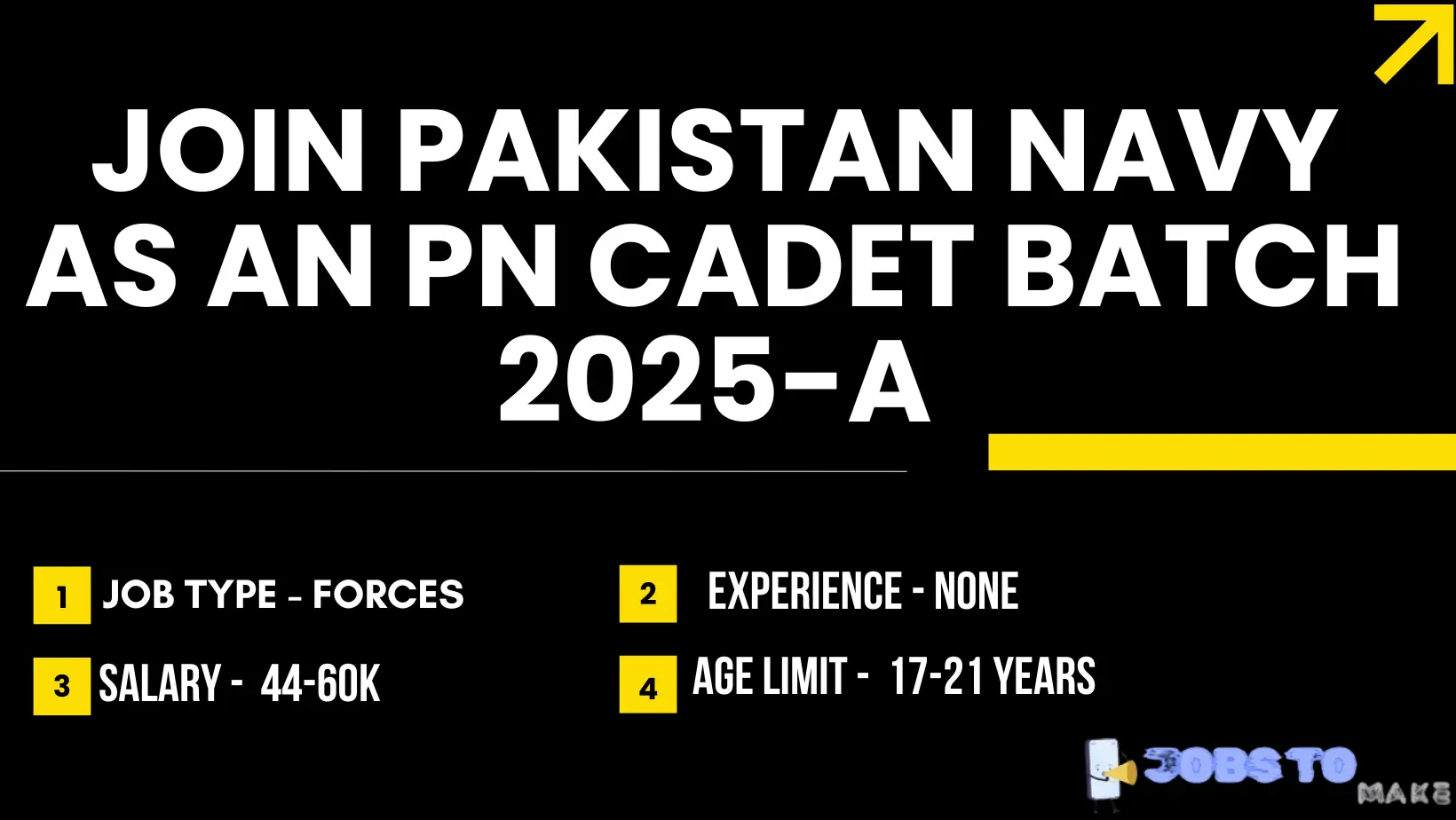 PN Cadet Permanent Commission Batch 2025-A