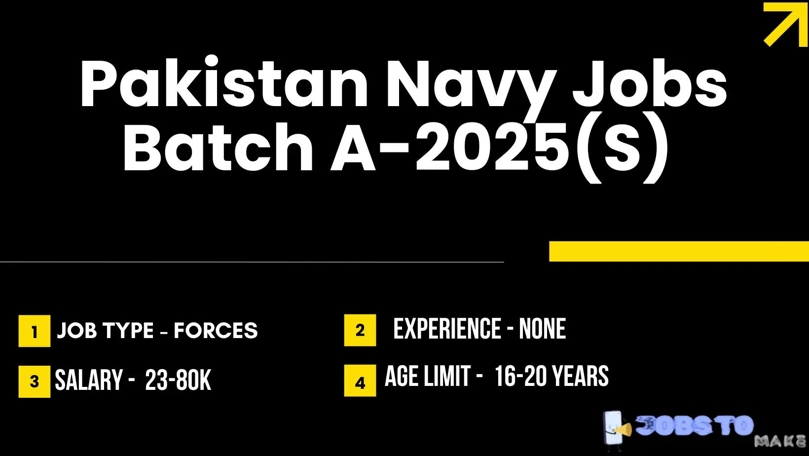 Pakistan Navy Sailors Jobs | Batch A-2025 | Apply Now