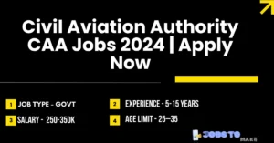 Civil Aviation Authority CAA Jobs 2024